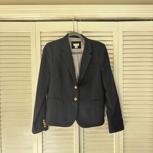 J. Crew Schoolboy Blazer with Gold Buttons size 10